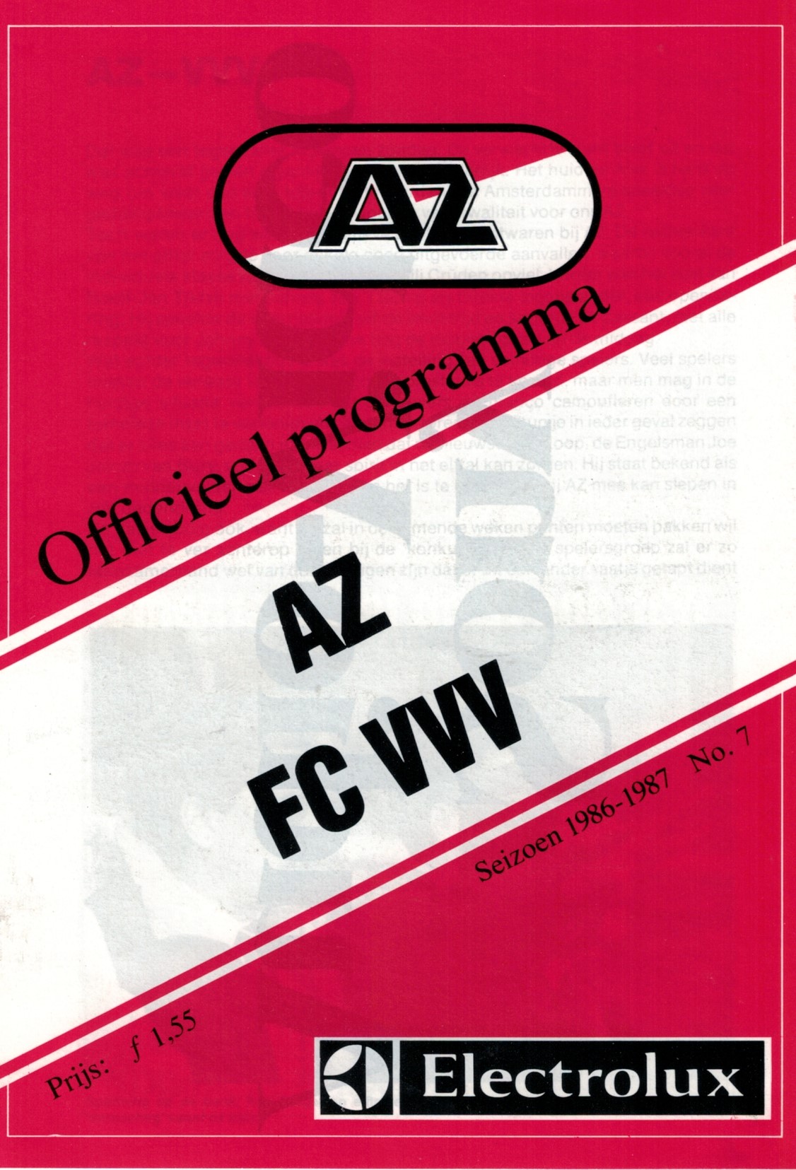 AZ Programma 29-okt-1986 VVV thuis